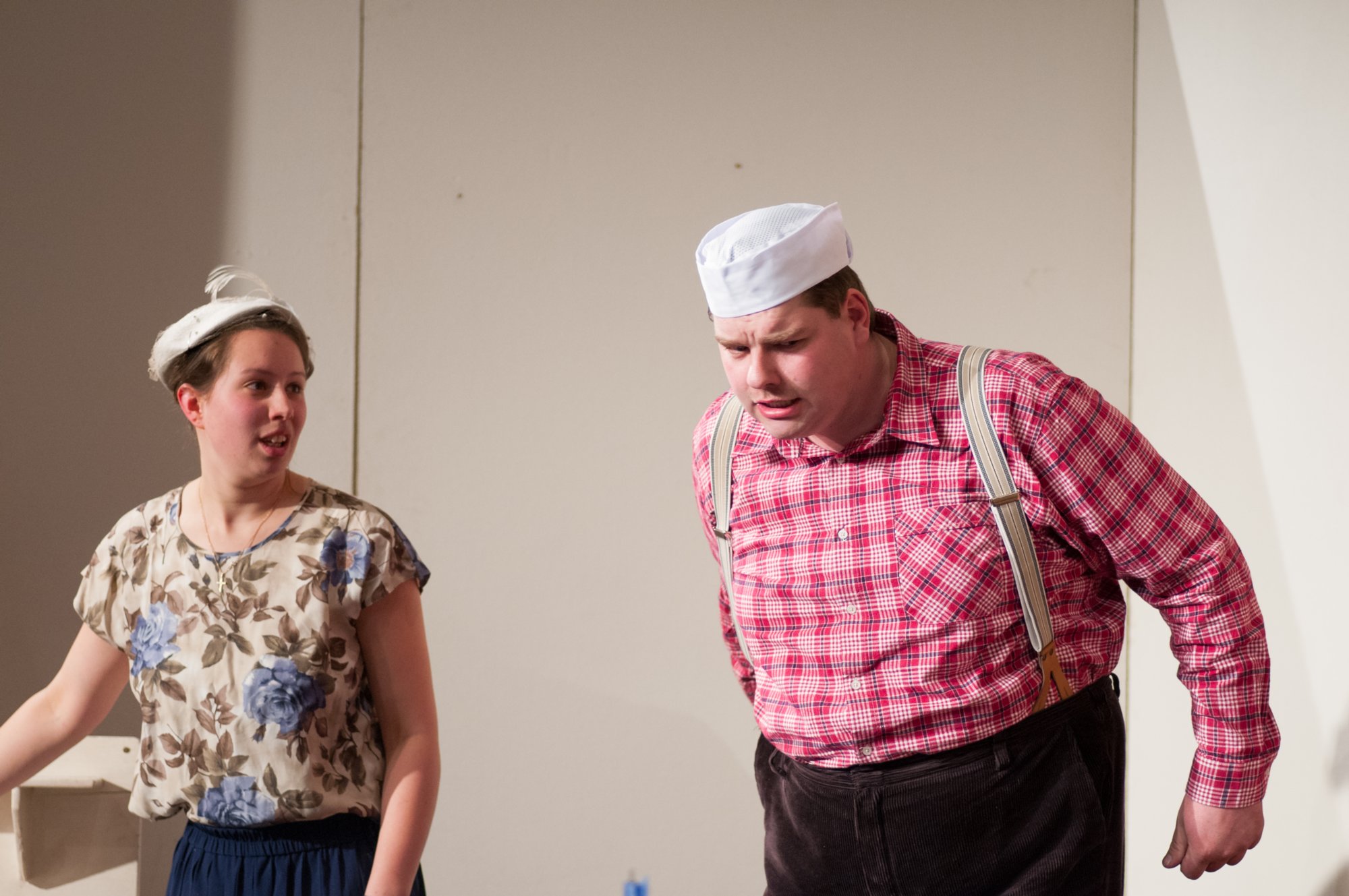 Dorfabend der Landjugend Oberrot zum 50. Jubiläum Theaterstück: Zwischenfall beim Bäcker Strehle. darsteller: Ingo Thalacker als Bäcker Strehle, Nicole Strohmaier als seine Frau, Alexander Nübel als Bäckergeselle Karle, Rebekka Fritz als Haushaltshilfe Christel und Moritz Wieland als fahrender Teppichhändler.