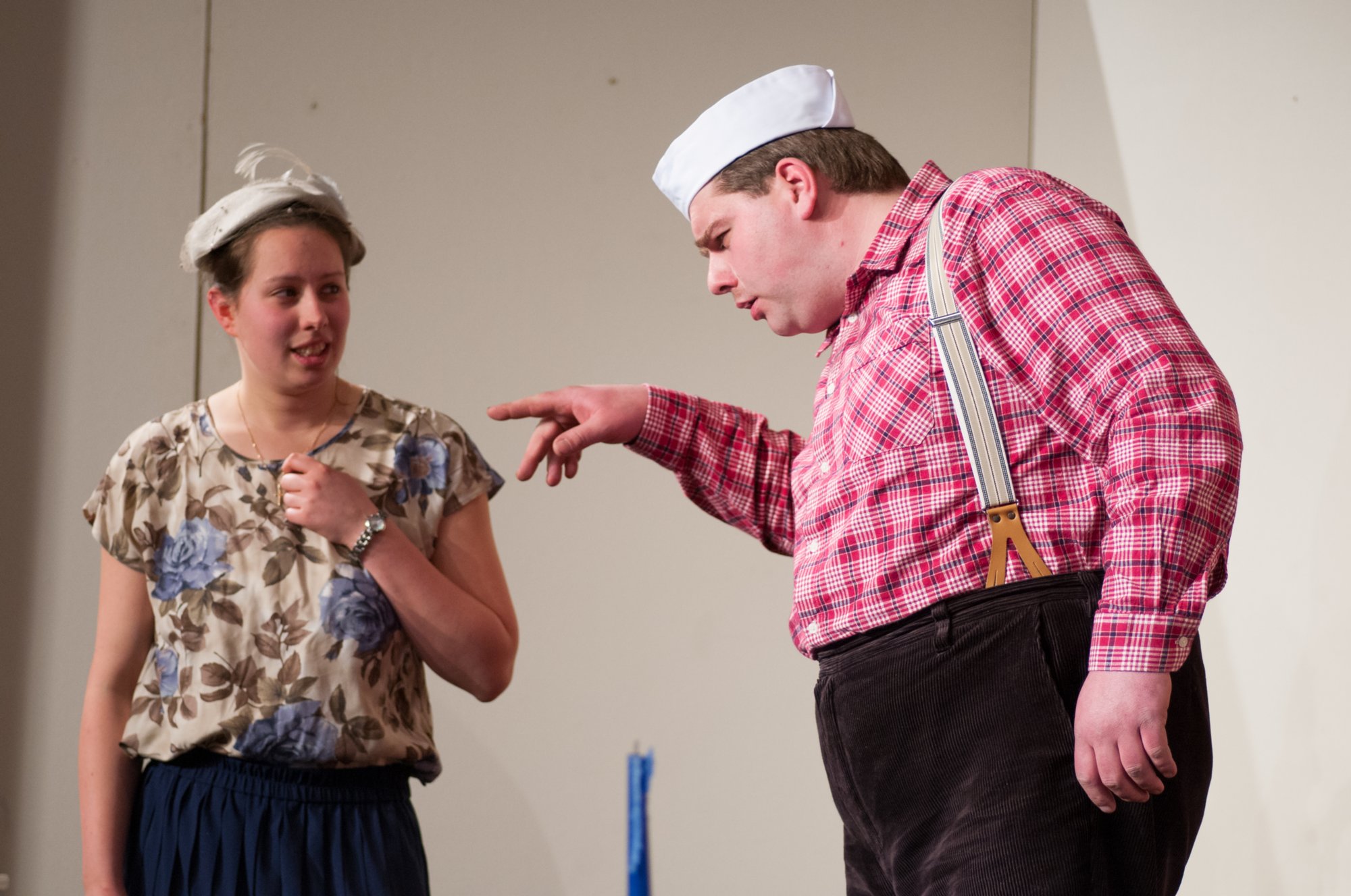 Dorfabend der Landjugend Oberrot zum 50. Jubiläum Theaterstück: Zwischenfall beim Bäcker Strehle. darsteller: Ingo Thalacker als Bäcker Strehle, Nicole Strohmaier als seine Frau, Alexander Nübel als Bäckergeselle Karle, Rebekka Fritz als Haushaltshilfe Christel und Moritz Wieland als fahrender Teppichhändler.