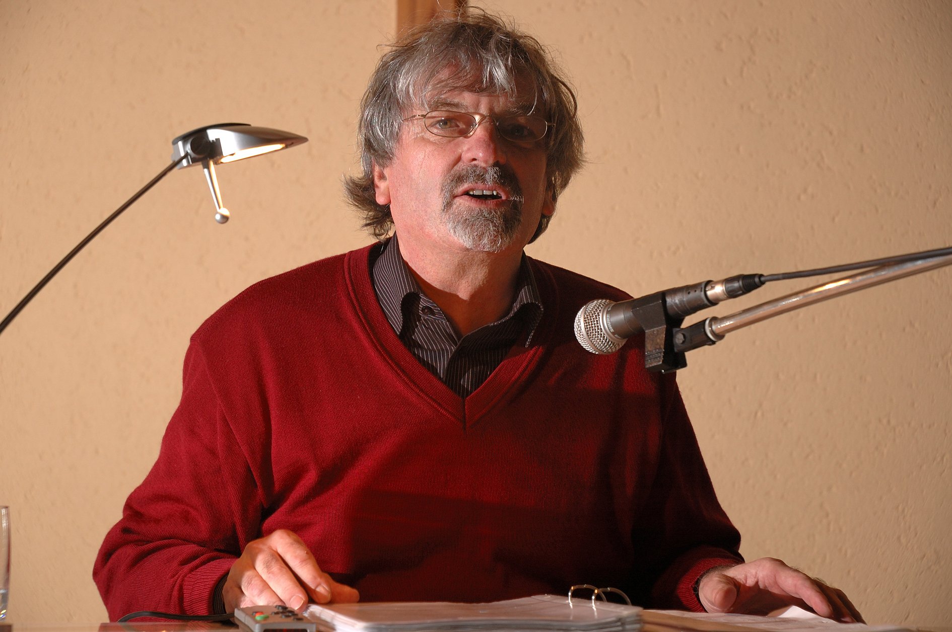 Jahresfeier 2006 Seniorenclub Oberrot Mundartdichter Karl Mündlein aus Ammertsweiler