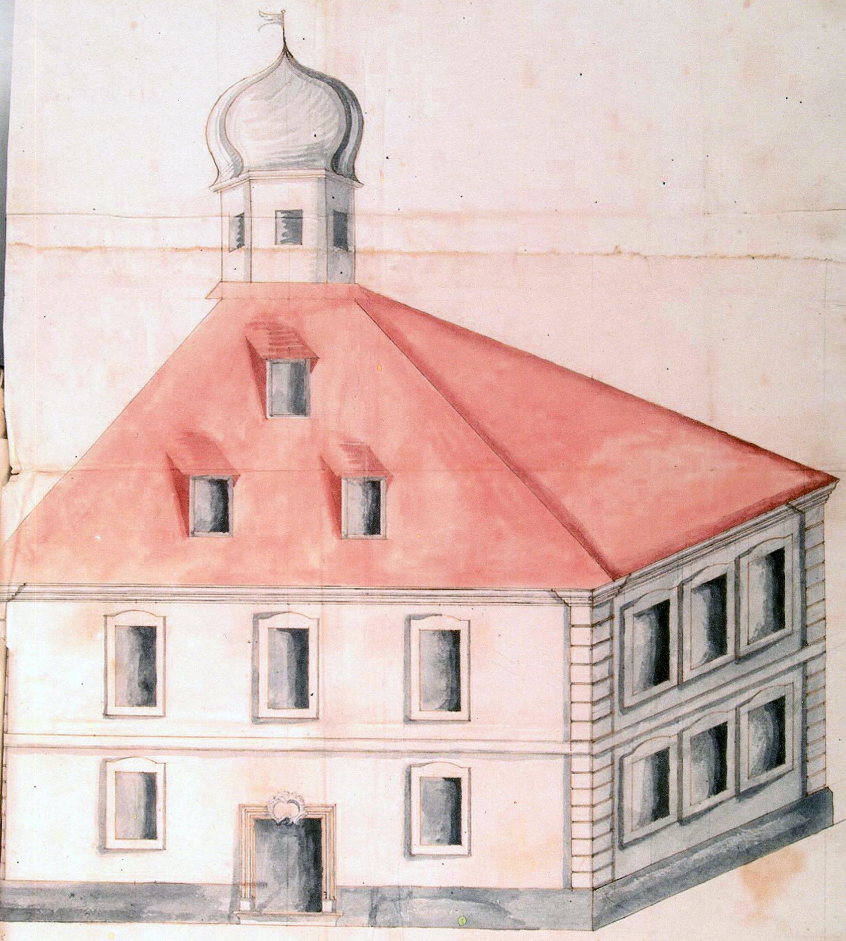 119_Presse_2007 Erster Kirchenbau in Gschwend aus dem Jahr 1759.
