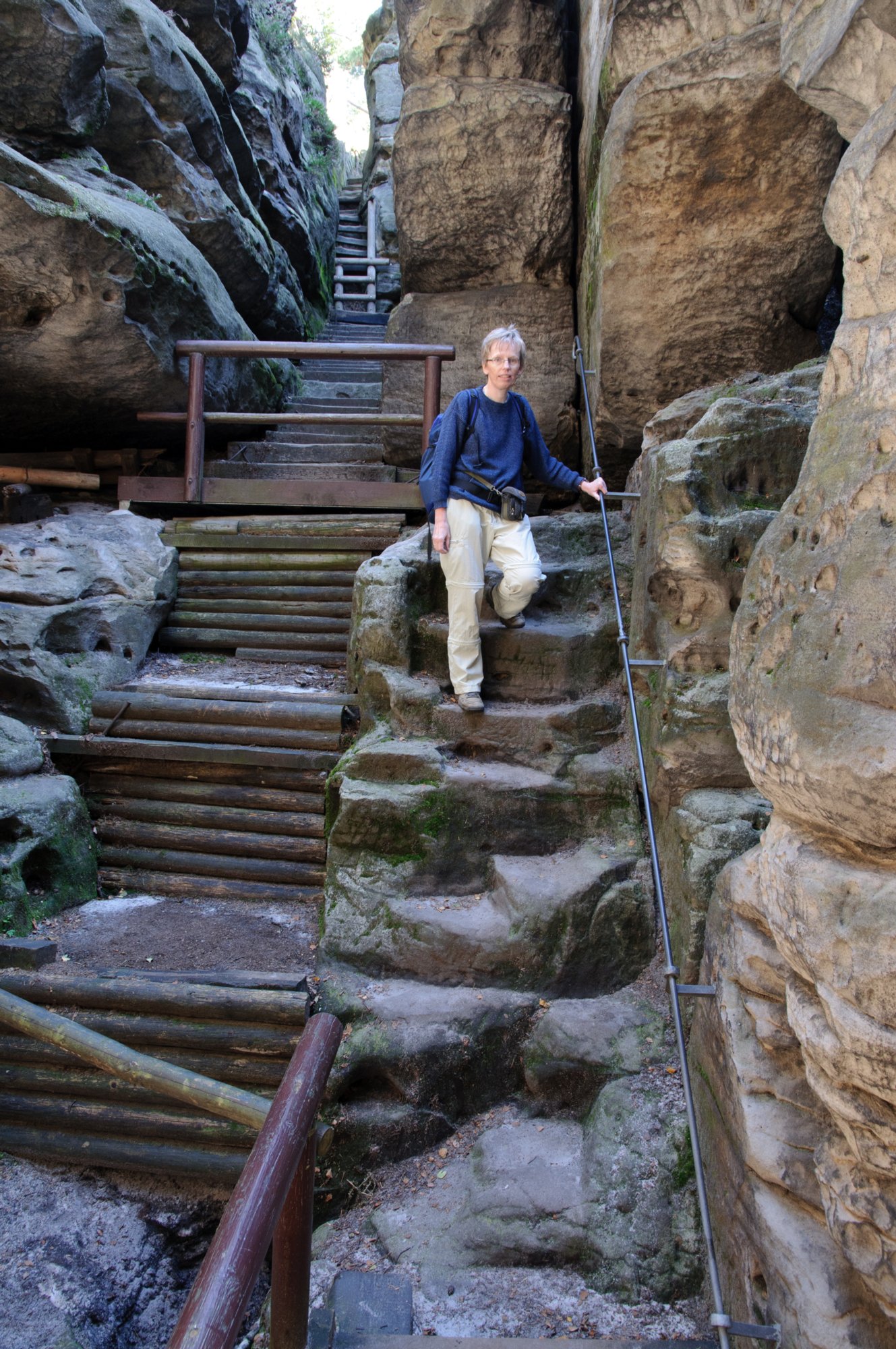 Gohrischstein und Papststein Wanderung vom Kurort Gohrisch über den Gohrischstein und den Pfaffenstein zurück nach Gohrisch.