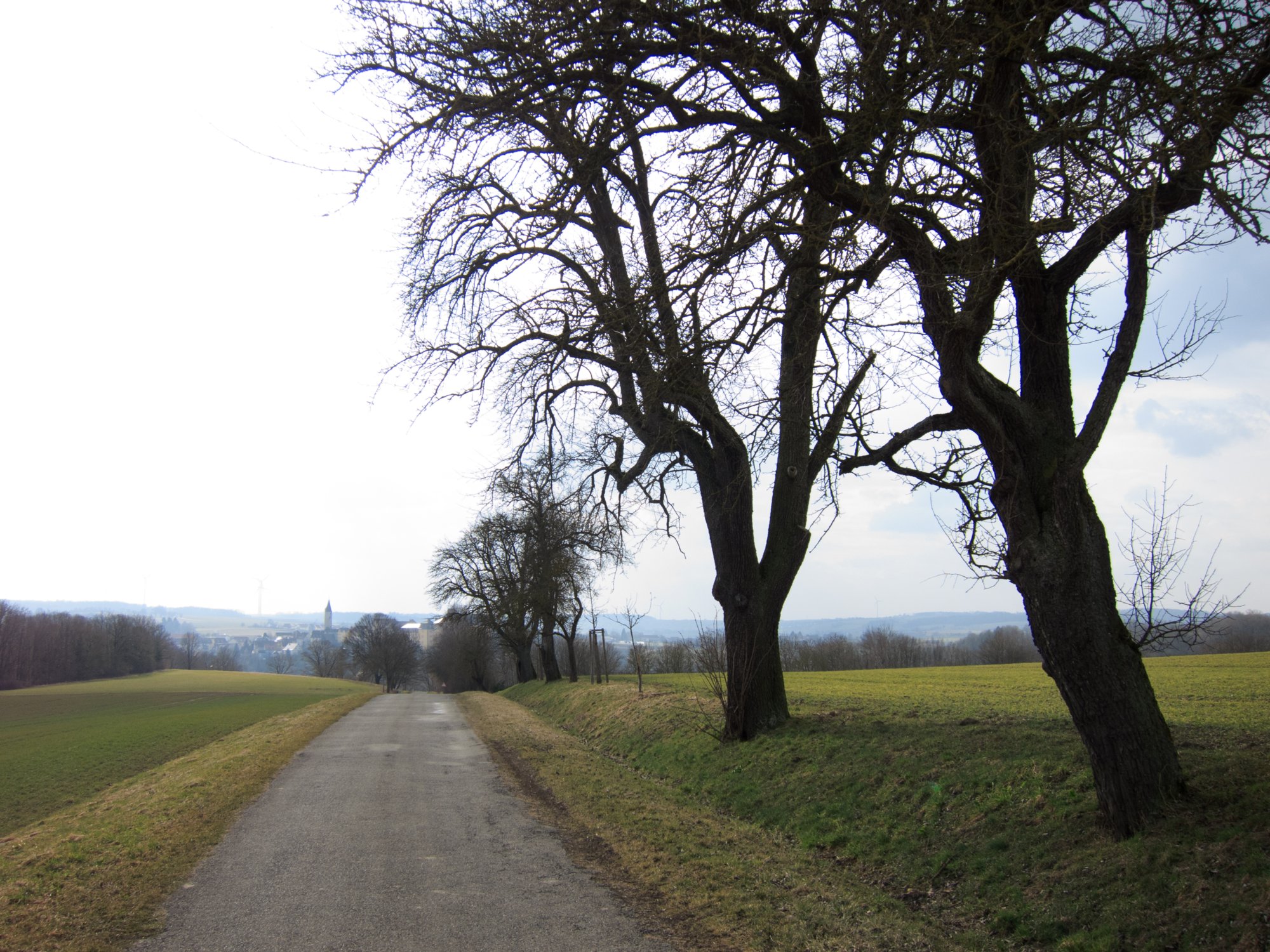 Altes Verbindungssträßchen von Gaggstatt nach Kirchberg Aufg dem alten Verbindungssträßchen von Gaggstatt nach Kirchberg. Wanderung vom Wanderparkplatz im Walderholungszentrum bei Kirchberg über die Villa Schönblick nach Gaggstatt. Von dort über die alte Verbindungsstraße zur Jugendherberge. Über die Alte Sulz (Stammburg der Ritter von Kirchberg) hinunter zur Jagstbrücke in Kirchberg. Über den Sophienberg zurück zum Wanderparkplatz.