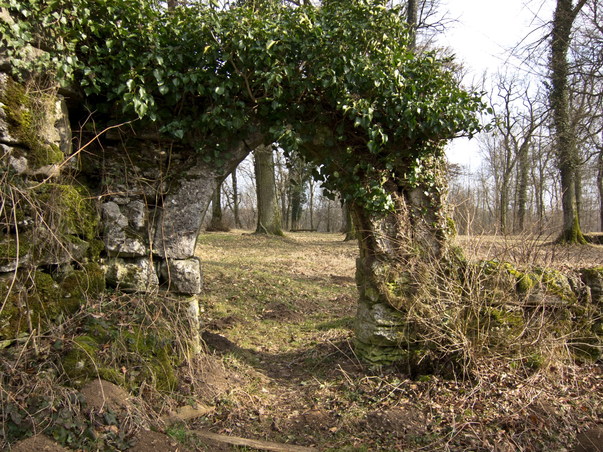 Sophienberg Auf dem Sophienberg. Umlaufberg der Jagst. Ende des 18. Jh als englischer Part gestaltet. Wanderung vom Wanderparkplatz im Walderholungszentrum bei Kirchberg über die Villa Schönblick nach Gaggstatt. Von dort über die alte Verbindungsstraße zur Jugendherberge. Über die Alte Sulz (Stammburg der Ritter von Kirchberg) hinunter zur Jagstbrücke in Kirchberg. Über den Sophienberg zurück zum Wanderparkplatz.