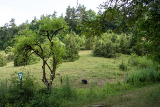 Start beim Wanderpartplatz unterhalb des Spatzennests Im kleinen Latertal. Route: Parkplatz an d. Weidacher Heusteige - Naturfreundehaus "Spatzennest" - Parplatz Weidacher Hütte - Hof Hohenstein - Lautern m....