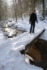 Winter-Wanderung zu den Hörrschbacgwasserfällen Winter-Wanderung von Murrhardt zu den Hörschbachwasserfällen und über Waltersberg zurück nach Murrhardt.