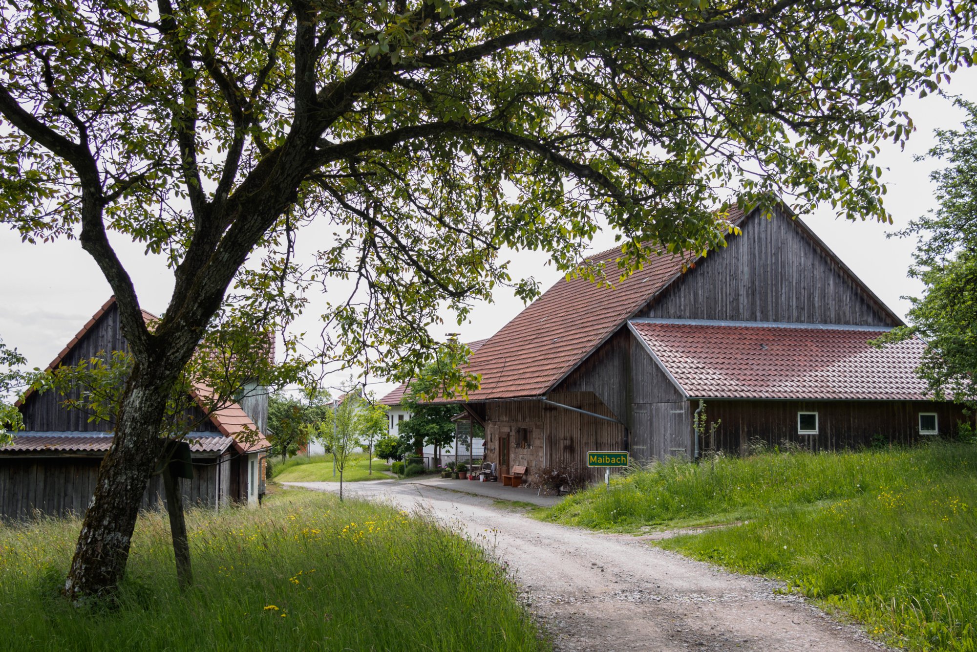 Maibach Wanderung von Maibach über das Orntal nach Schuppach und zurück über Hegenheule nach Maibach.